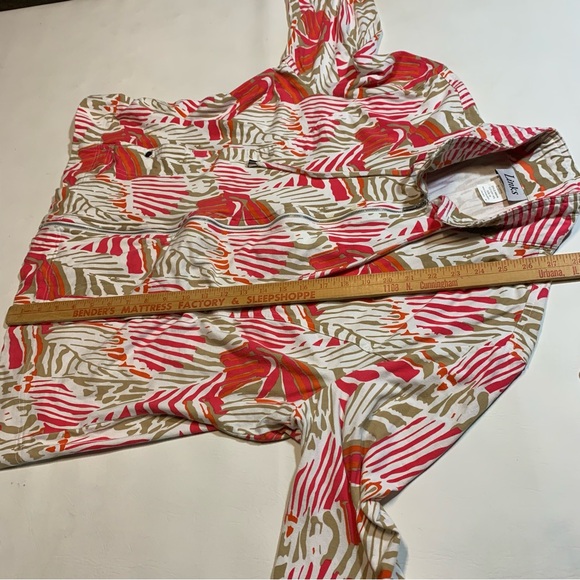 Links Women's 1X XL Jacket Full Zip 5291 AOL Animal print - Picture 7 of 9